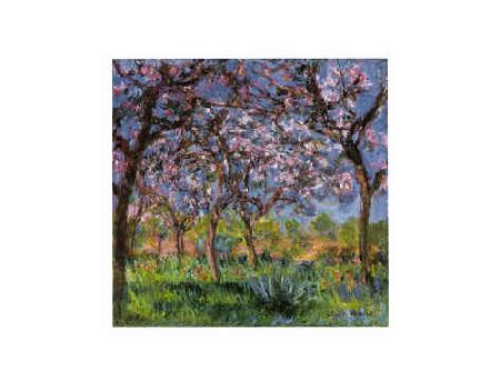 Claude Monet Printemps a Giverny oil painting image